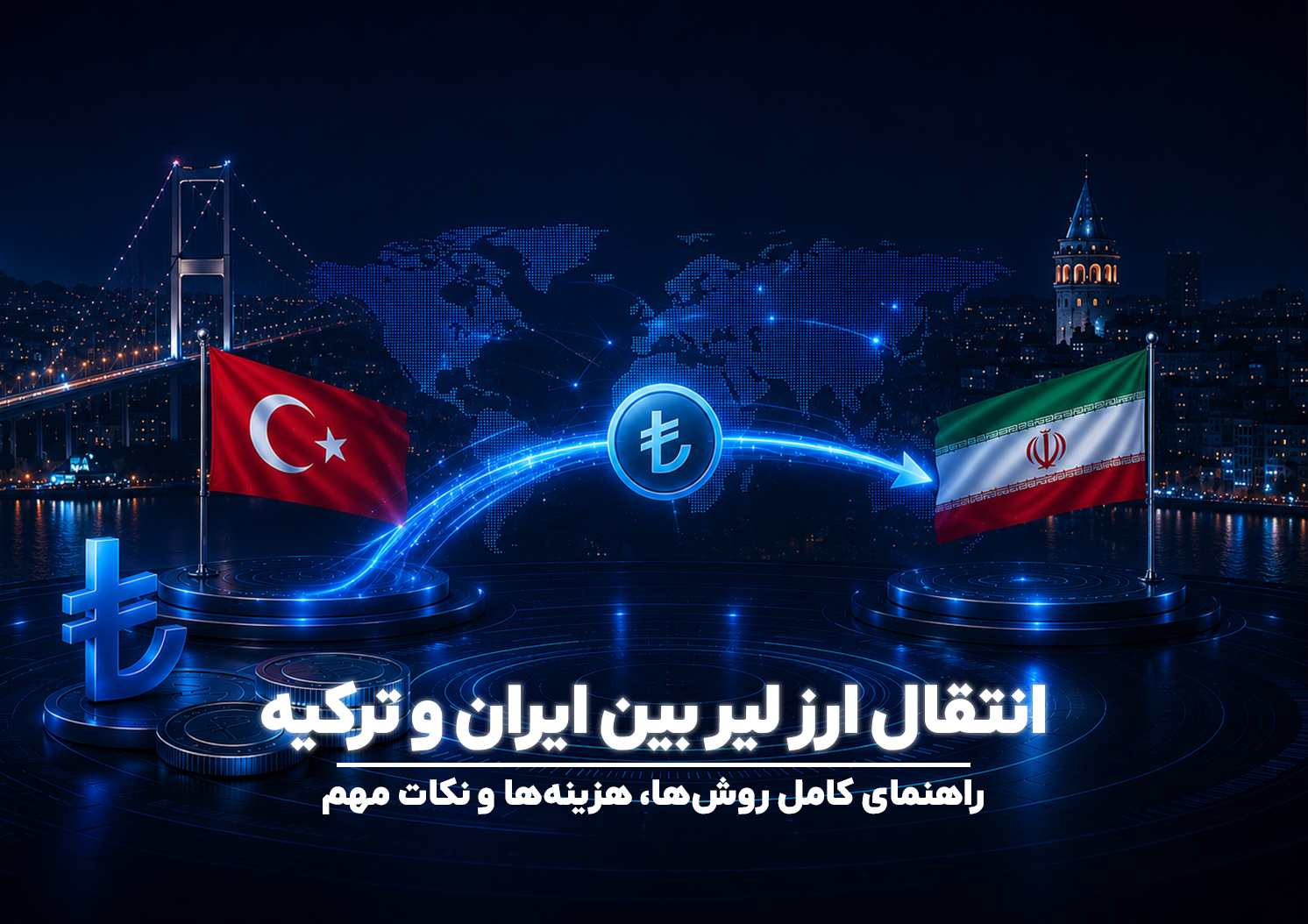 انتقال ارز لیر بین ایران و ترکیه