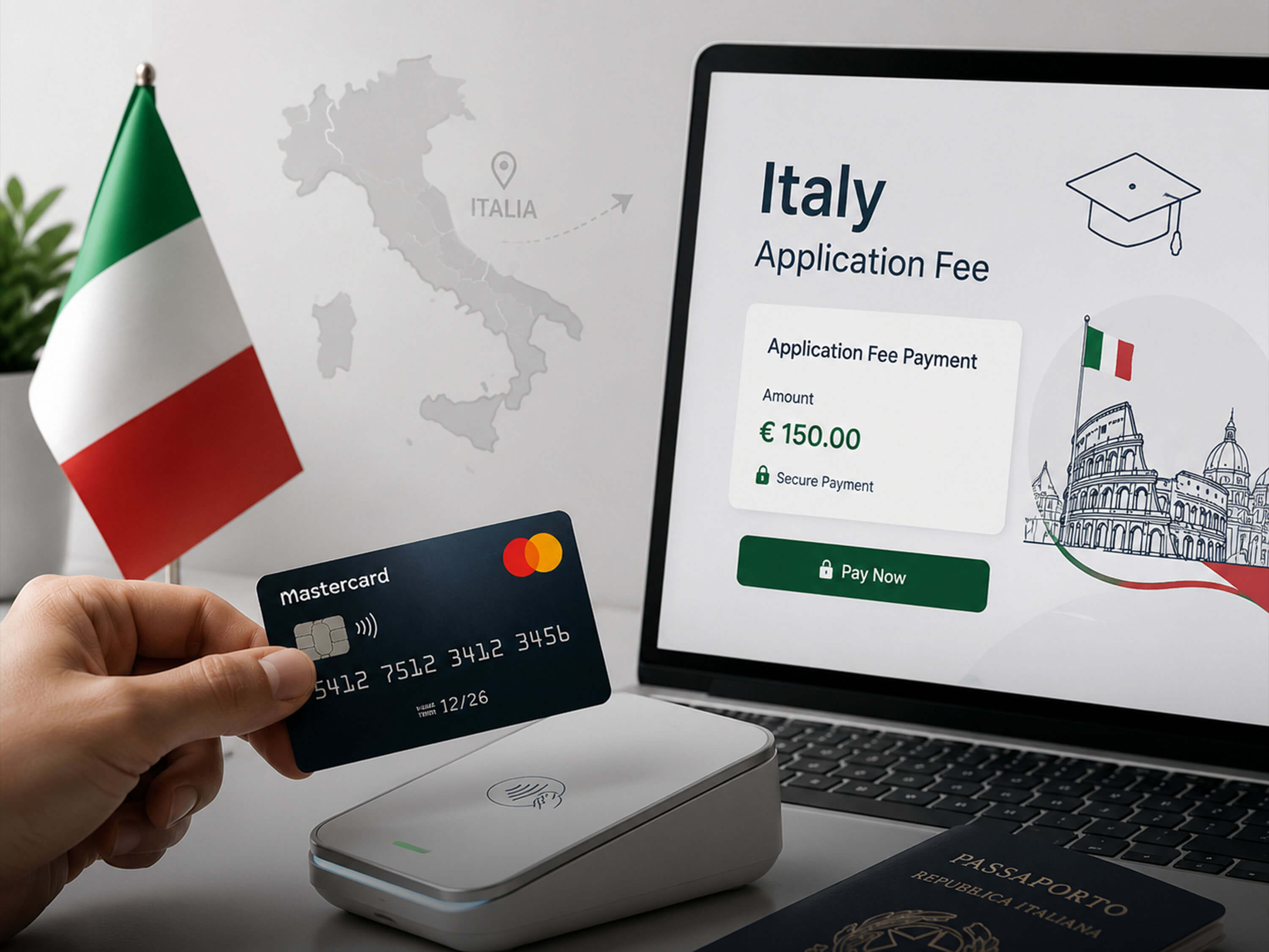 پرداخت اپلیکیشن فی ایتالیا