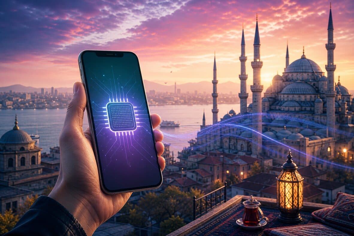 راهنمای eSIM ترکیه؛ تفاوت با سیم‌کارت فیزیکی و انتخاب بهتر