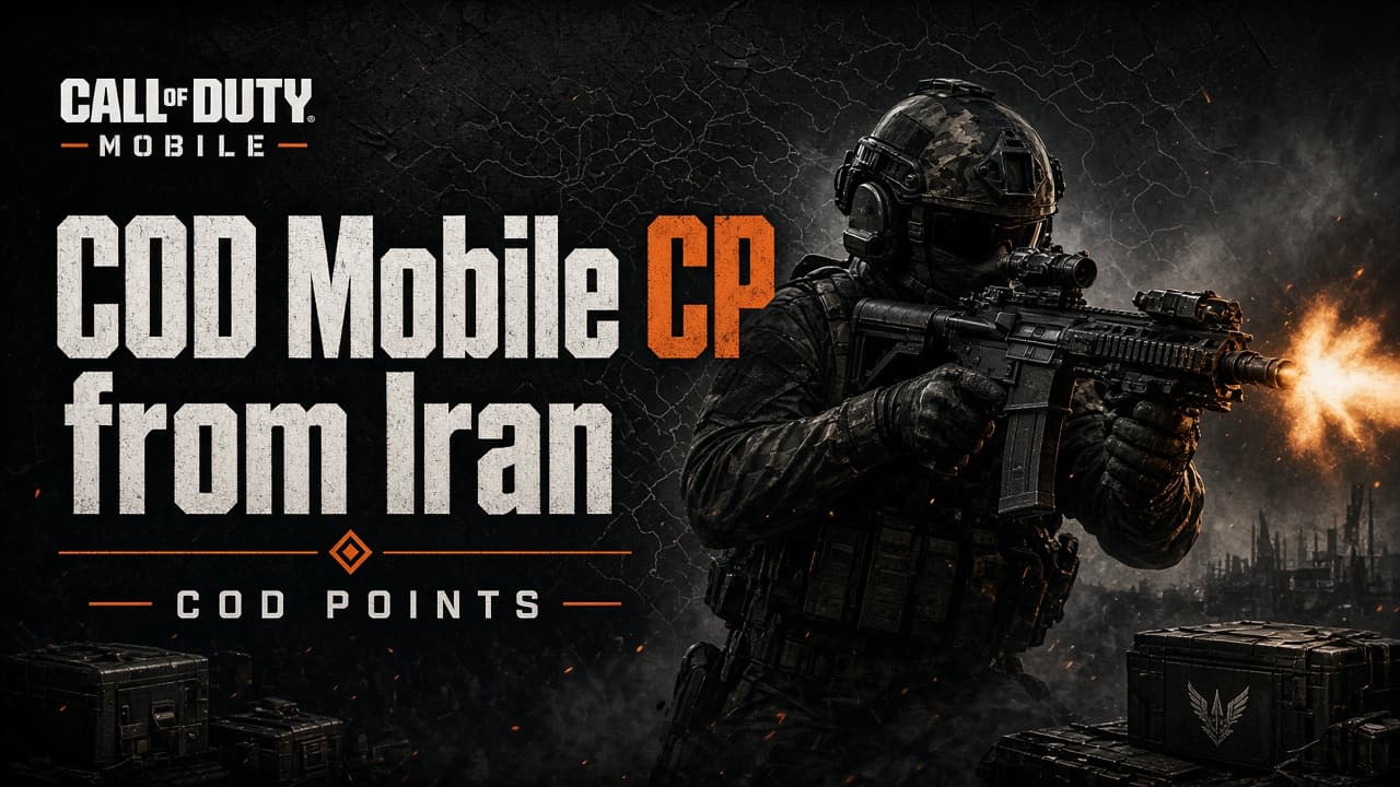 خرید CP کالاف دیوتی موبایل از ایران؛ شارژ COD Mobile بدون ویزا کارت