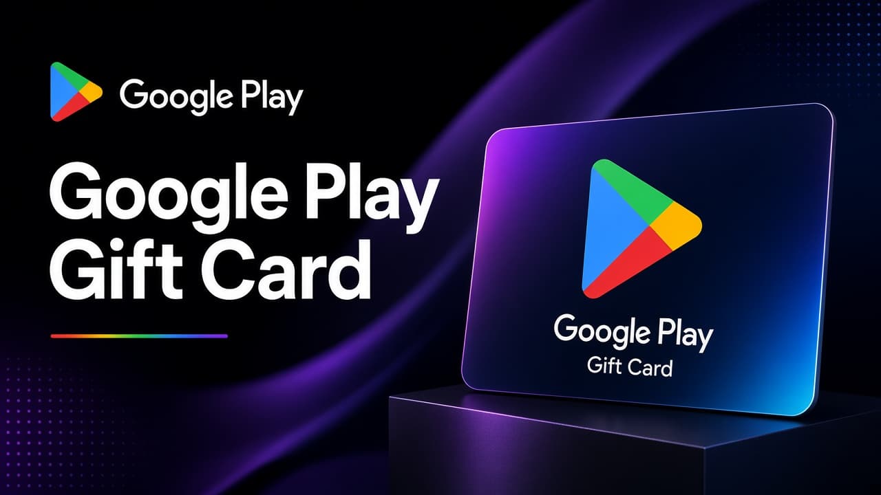 خرید گیفت کارت گوگل پلی از ایران؛ شارژ Google Play بدون ویزا کارت