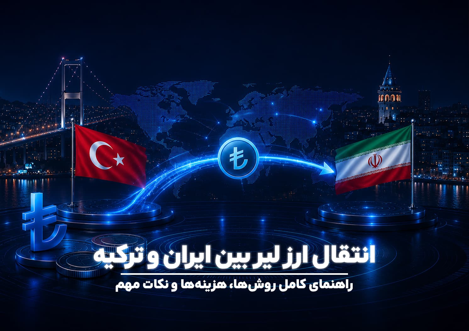 انتقال ارز لیر بین ایران و ترکیه