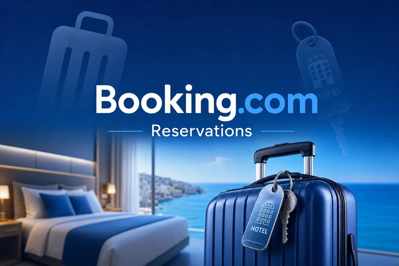 پرداخت رزرو Booking.com