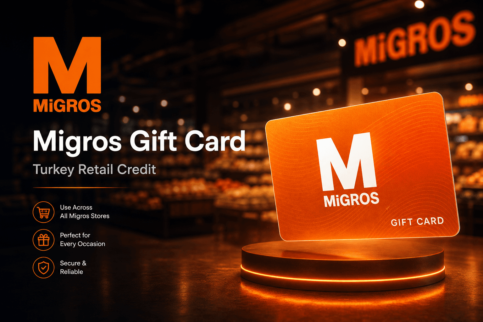 گیفت کارت Migros