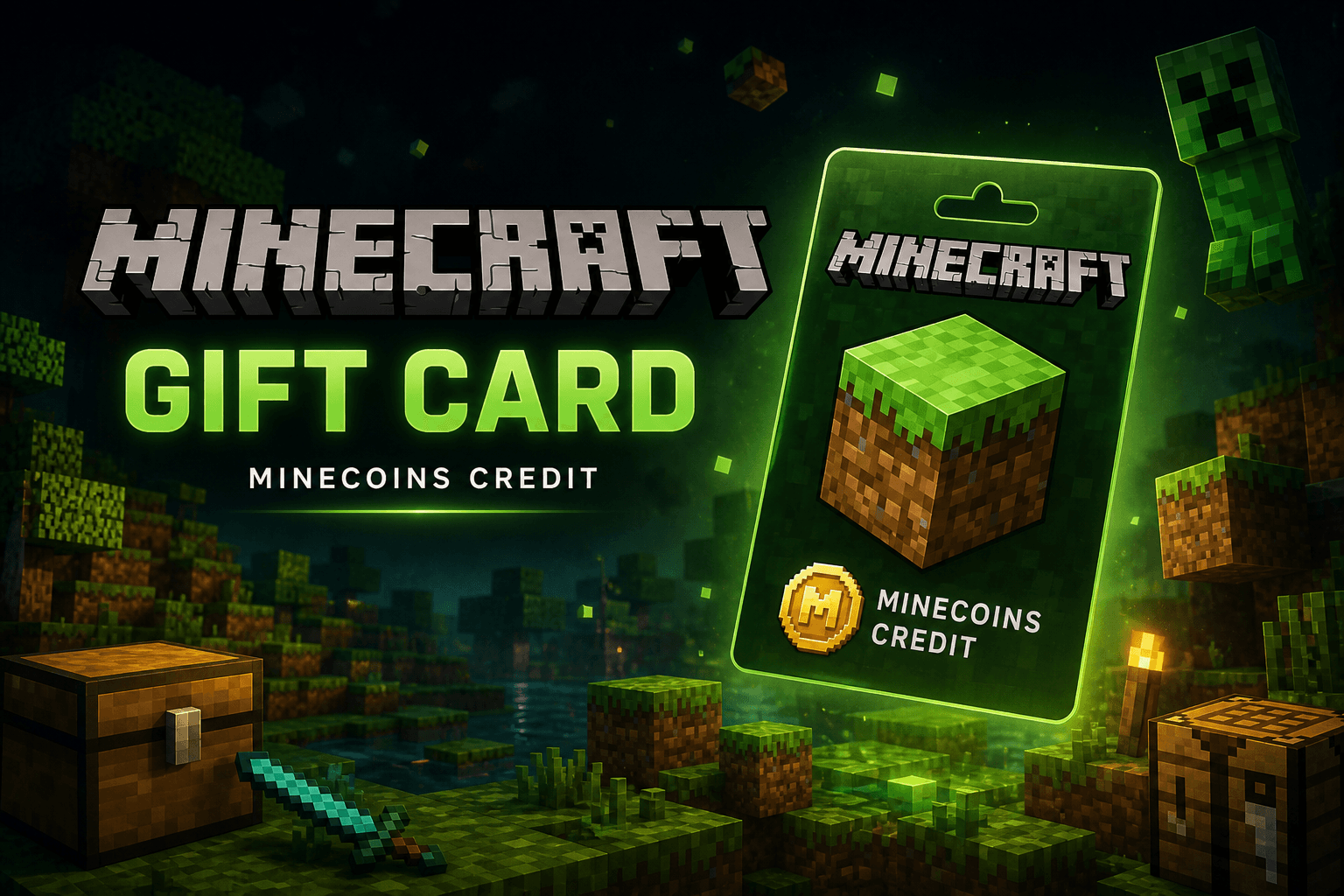 گیفت کارت Minecraft