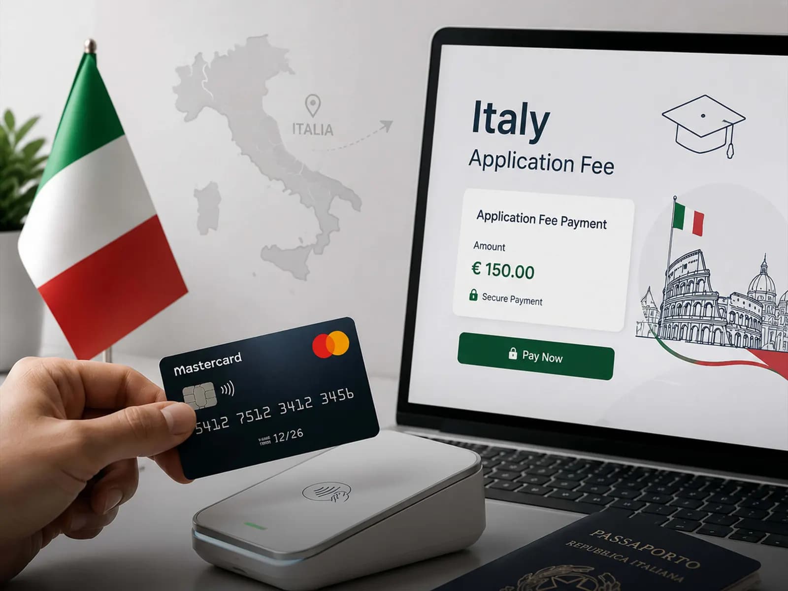 پرداخت اپلیکیشن فی ایتالیا