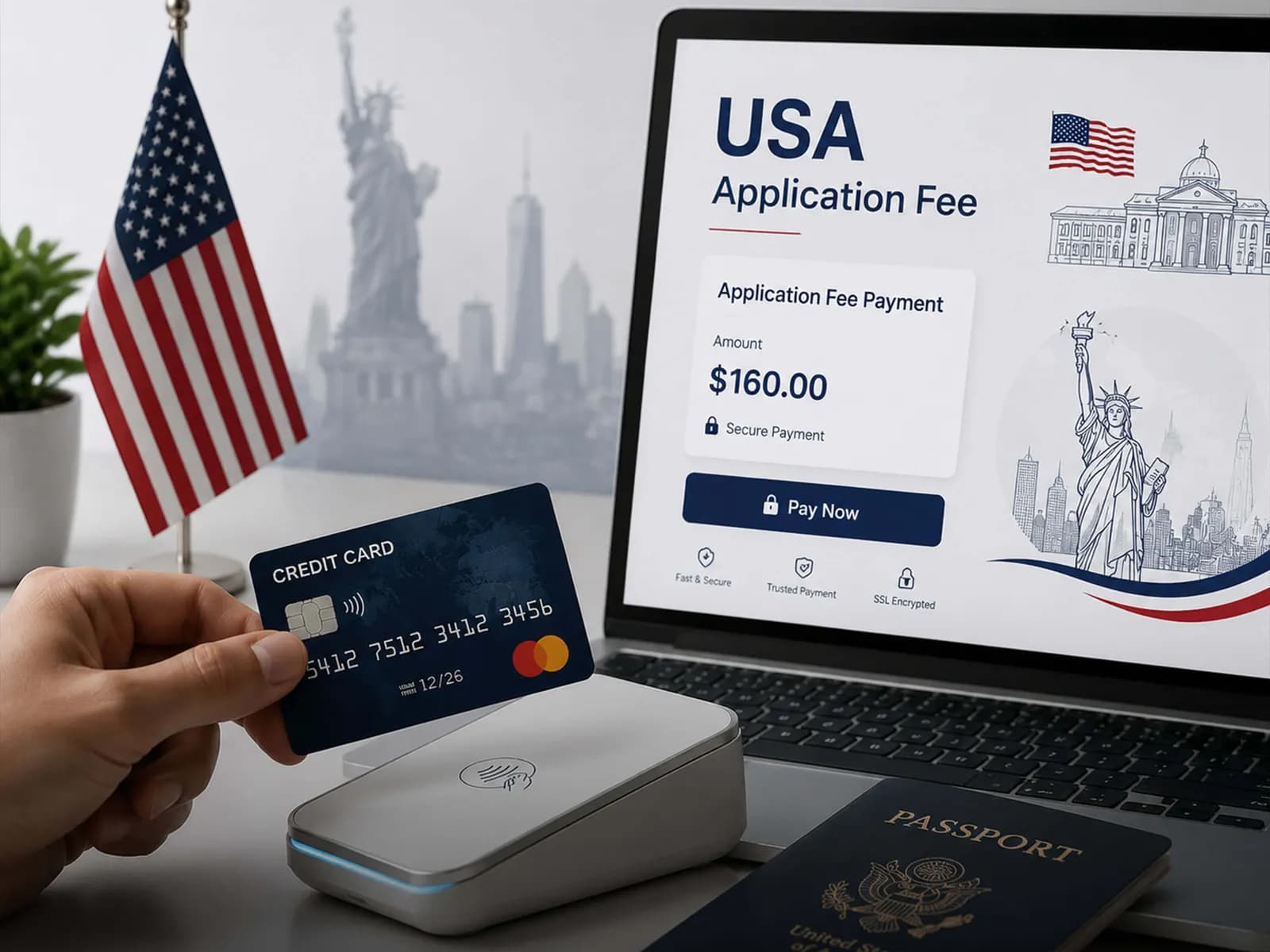 پرداخت اپلیکیشن فی آمریکا