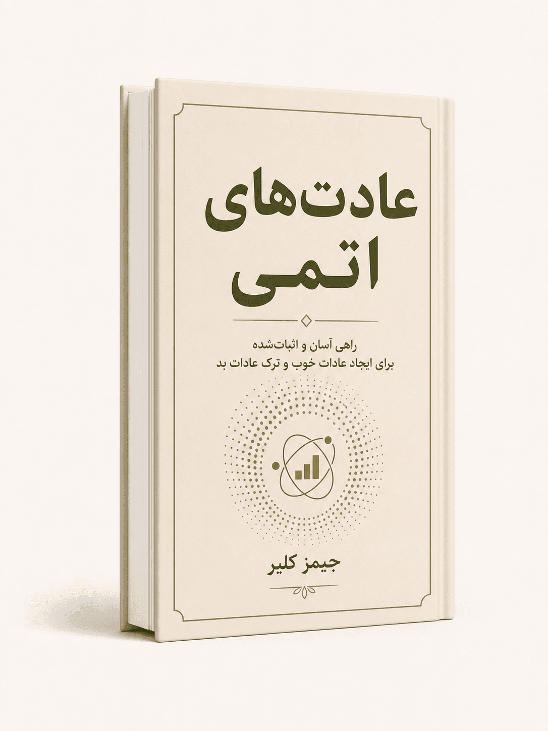 جلد کتاب عادت‌های اتمی