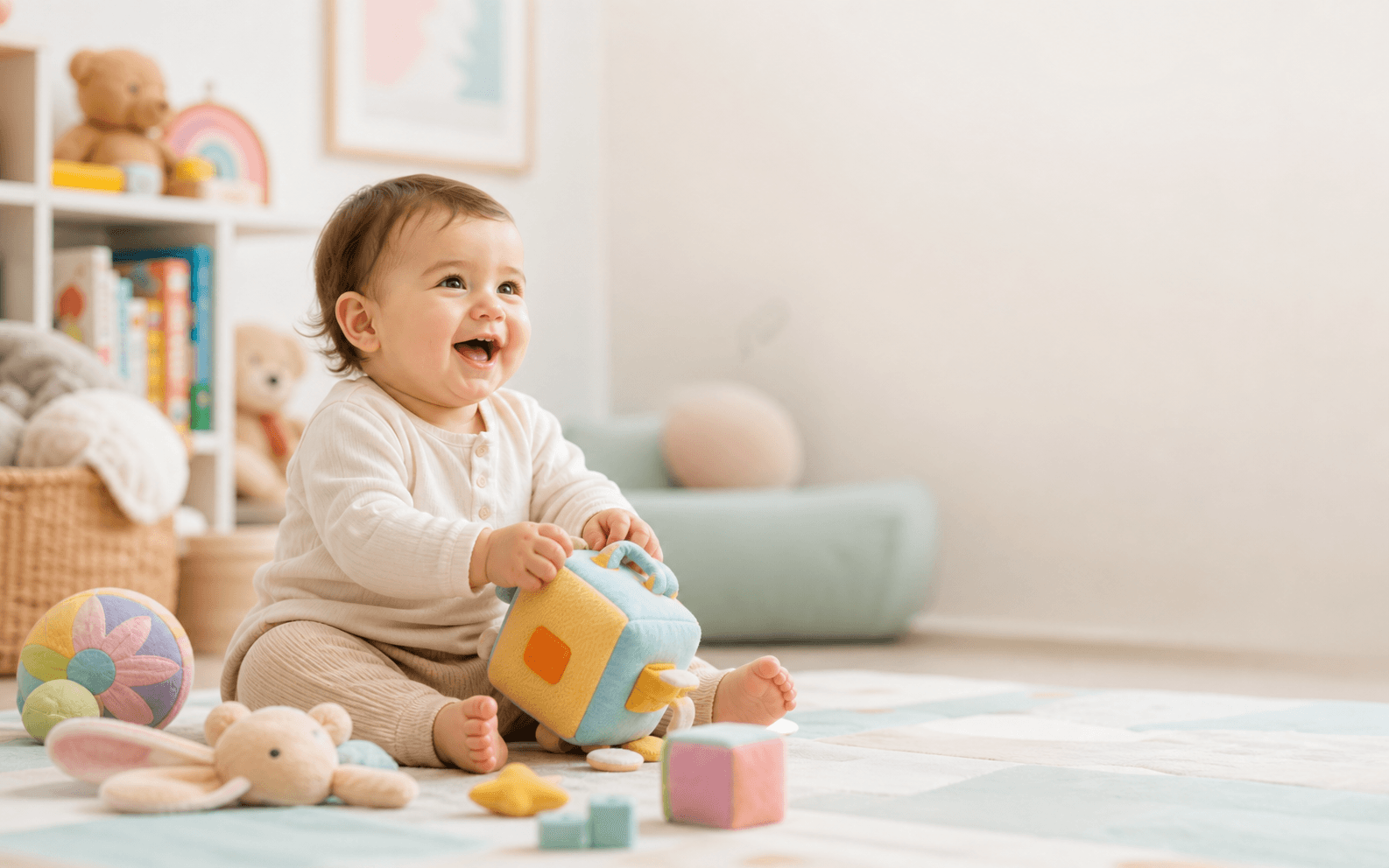 اسباب بازی مناسب ۰ تا ۲ سال