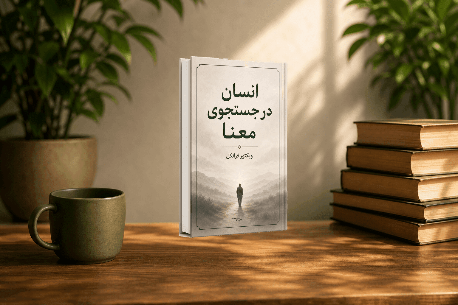 کتاب انسان در جستجوی معنا در فضای مطالعه