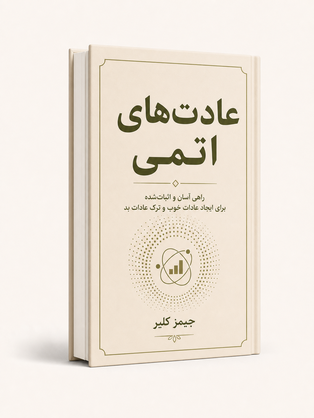 جلد کتاب عادت‌های اتمی